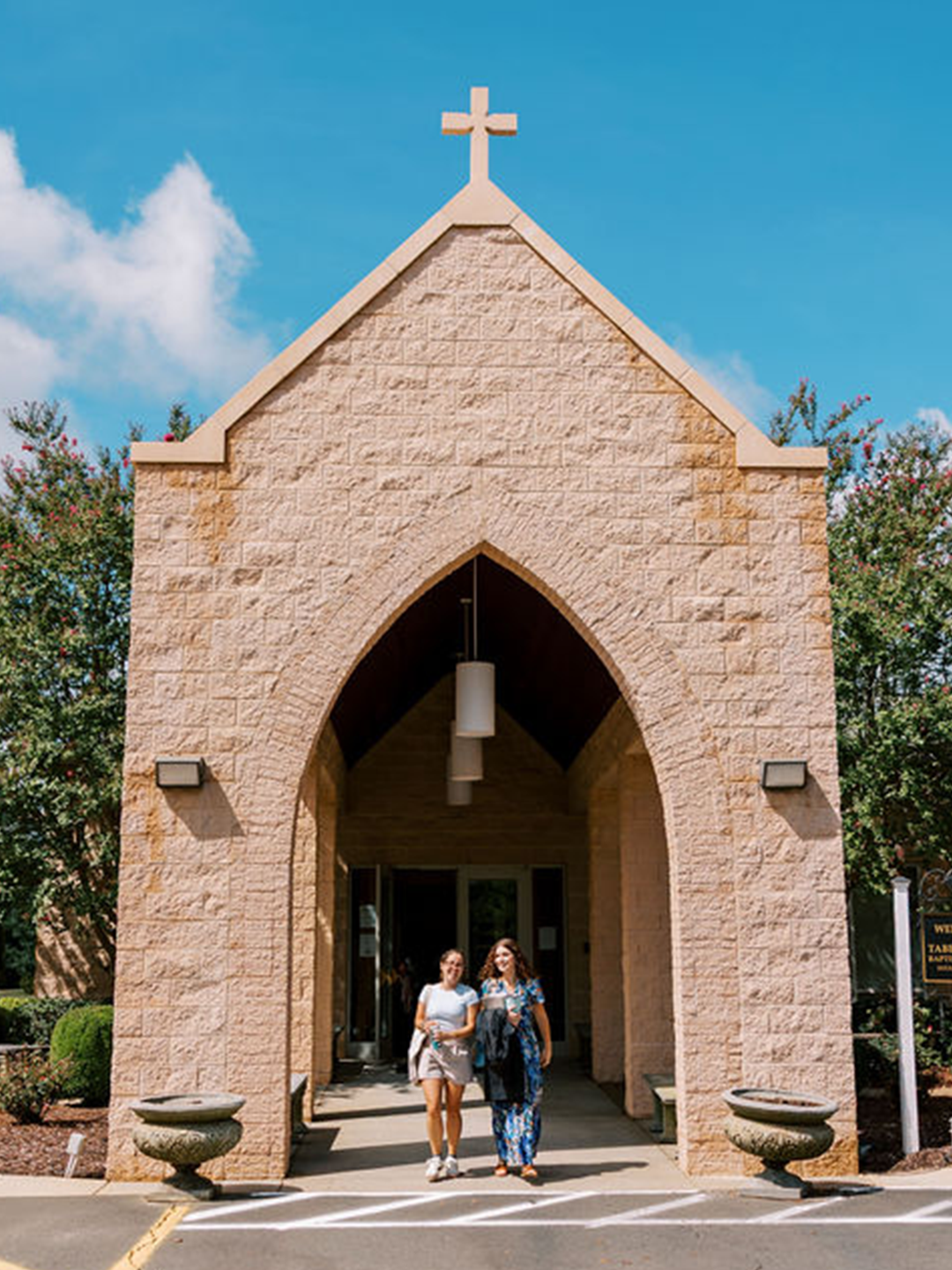 front of tabernacle baptist church