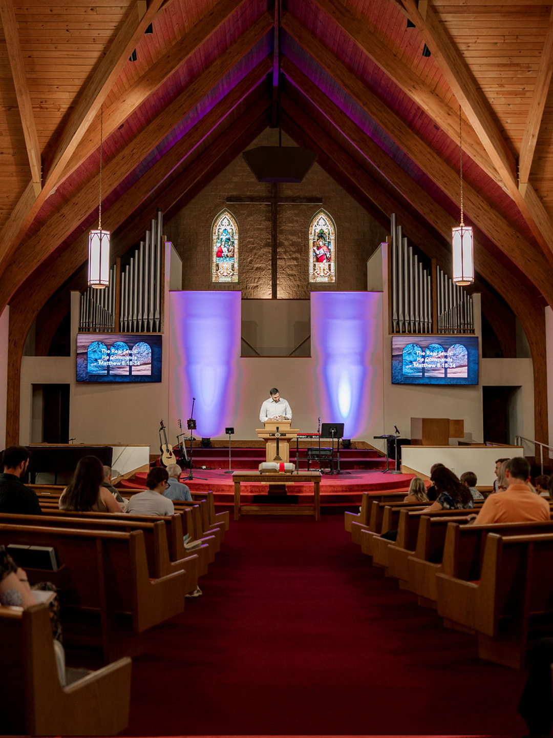 more preaching in the tabernacle baptist church sanctuary
